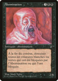 Abomination (French) - Renaissance (REN) #46 - Uncommon Magic: The Gathering Trading Card