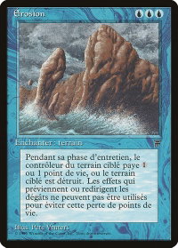 Erosion (French) - Renaissance (REN) #29 - Common Magic: The Gathering Trading Card