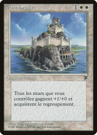 Fortified Area (French) - "Aire fortifiee" - Renaissance (REN) #11 - Uncommon Magic: The Gathering Trading Card