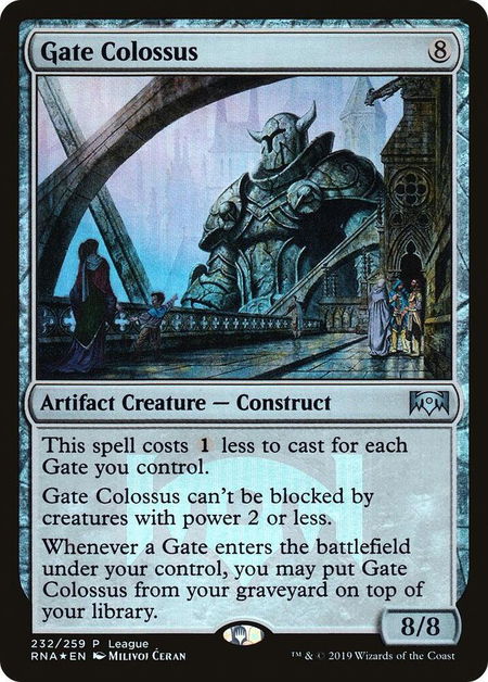 Gate Colossus - League Promos Magic: The Gathering trading card