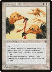 Osai Vultures (French) - "Vautours d'Osai" - Renaissance (REN) #16 - Common Magic: The Gathering Trading Card