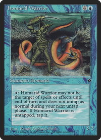 Homarid Warrior (Asplund-Faith) - Fallen Empires (FEM) #22b - Common Magic: The Gathering Trading Card