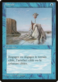 Twiddle (French) - "Bascule" - Renaissance (REN) #44 - Common Magic: The Gathering Trading Card