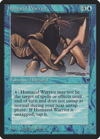 Homarid Warrior (Shuler) - Fallen Empires (FEM) #22c - Common Magic: The Gathering Trading Card