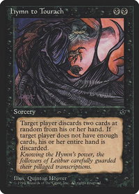 Hymn to Tourach (Hoover) - Fallen Empires (FEM) #38c - Common Magic: The Gathering Trading Card