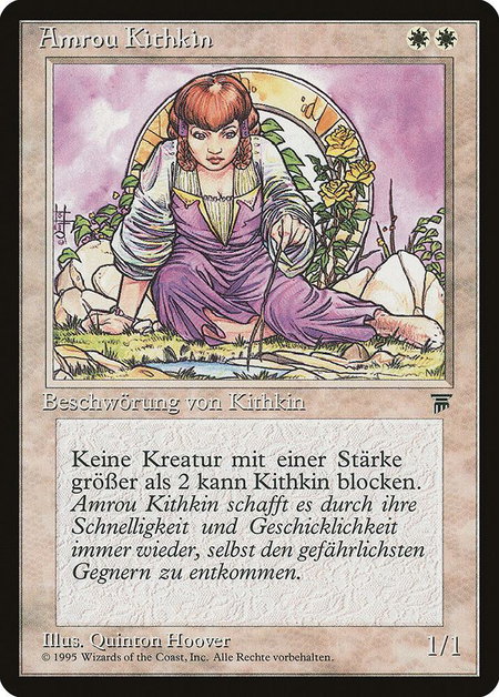 Amrou Kithkin (German) - Renaissance Magic: The Gathering trading card
