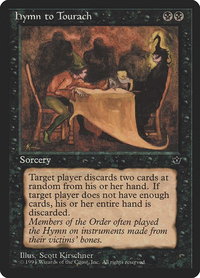 Hymn to Tourach (Kirschner) - Fallen Empires (FEM) #38d - Common Magic: The Gathering Trading Card