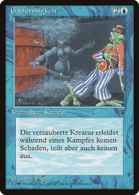 Gaseous Form (German) - "Gasformigkeit" - Renaissance (REN) #32 - Common Magic: The Gathering Trading Card