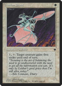 Icatian Scout (Foglio) - Fallen Empires (FEM) #13d - Common Magic: The Gathering Trading Card