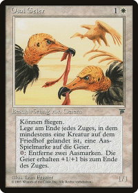 Osai Vultures (German) - "Osai Geier" - Renaissance (REN) #16 - Common Magic: The Gathering Trading Card