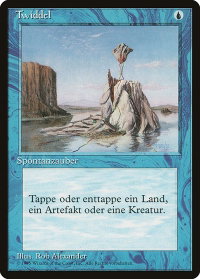 Twiddle (German) - "Twiddel" - Renaissance (REN) #44 - Common Magic: The Gathering Trading Card