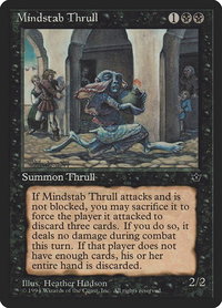 Mindstab Thrull (Hudson) - Fallen Empires (FEM) #40b - Common Magic: The Gathering Trading Card