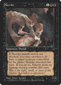 Necrite (Tucker) - Fallen Empires (FEM) #41c - Common Magic: The Gathering Trading Card