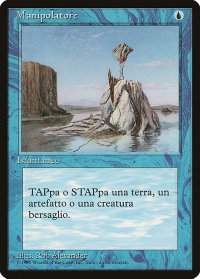 Twiddle (Italian) - "Manipolatore" - Renaissance (REN) #35 - Common Magic: The Gathering Trading Card