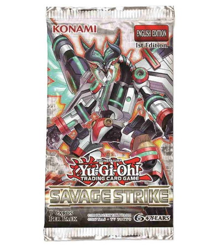Savage Strike Booster Pack - Savage Strike YuGiOh trading card