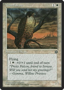 Mesa Falcon [Version 2] - Homelands (HML) #10b - Common Magic: The Gathering Trading Card
