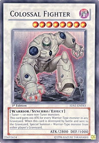 Colossal Fighter - 5D's 2008 Starter Deck (5DS1) #5DS1-EN043 - Common / Short Print YuGiOh Trading Card