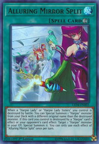 Alluring Mirror Split - Legendary Duelists: Sisters of the Rose (LED4) #LED4-EN003 - Ultra Rare YuGiOh Trading Card