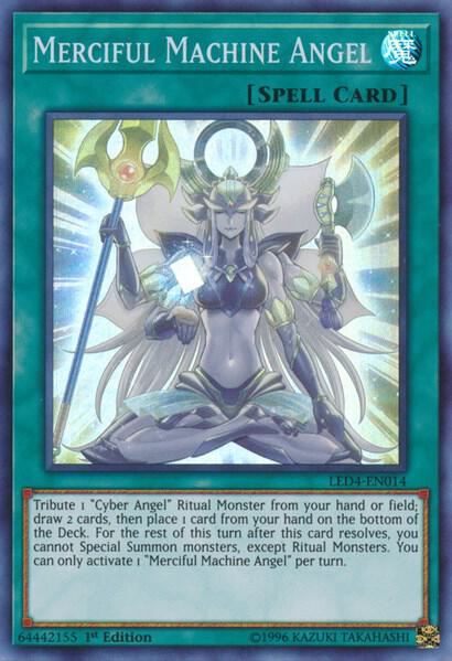 Merciful Machine Angel trading card from Legendary Duelists: Sisters of the Rose Merciful Machine Angel - Legendary Duelists: Sisters of the Rose YuGiOh trading card