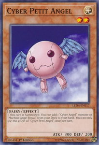 Cyber Petit Angel - Legendary Duelists: Sisters of the Rose (LED4) #LED4-EN017 - Common / Short Print YuGiOh Trading Card
