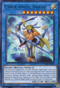 Cyber Angel Dakini - Legendary Duelists: Sisters of the Rose (LED4) #LED4-EN020 - Common / Short Print YuGiOh Trading Card