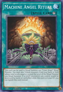Machine Angel Ritual - Legendary Duelists: Sisters of the Rose (LED4) #LED4-EN021 - Common / Short Print YuGiOh Trading Card