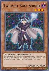 Twilight Rose Knight - Legendary Duelists: Sisters of the Rose (LED4) #LED4-EN029 - Common / Short Print YuGiOh Trading Card