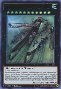 Superdreadnought Rail Cannon Juggernaut Liebe - Legendary Duelists: Sisters of the Rose (LED4) #LED4-EN034 - Ultra Rare YuGiOh Trading Card