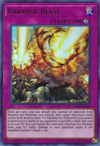 Barrage Blast - Legendary Duelists: Sisters of the Rose (LED4) #LED4-EN038 - Ultra Rare YuGiOh Trading Card