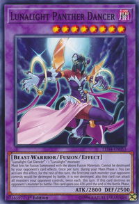 Lunalight Panther Dancer - Legendary Duelists: Sisters of the Rose (LED4) #LED4-EN053 - Common / Short Print YuGiOh Trading Card