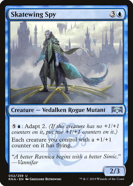 Skatewing Spy - Ravnica Allegiance Magic: The Gathering trading card