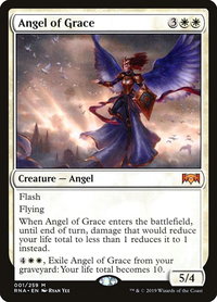 Angel of Grace - Ravnica Allegiance (RNA) #1 - Mythic Magic: The Gathering Trading Card