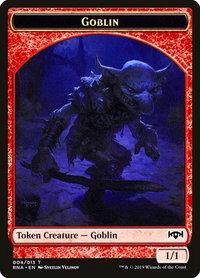 Goblin Token - Ravnica Allegiance (RNA) #4 - Token Magic: The Gathering Trading Card