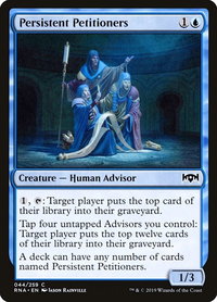 Persistent Petitioners - Ravnica Allegiance (RNA) #44 - Common Magic: The Gathering Trading Card