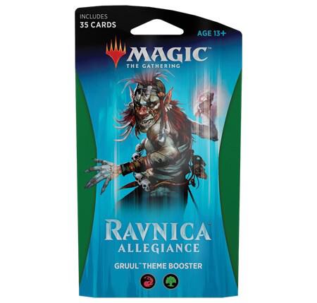 Ravnica Allegiance - Theme Booster Pack [Gruul] - Ravnica Allegiance Magic: The Gathering trading card
