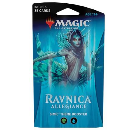Ravnica Allegiance - Theme Booster Pack [Simic] - Ravnica Allegiance Magic: The Gathering trading card