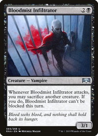 Bloodmist Infiltrator - Ravnica Allegiance (RNA) #65 - Uncommon Magic: The Gathering Trading Card