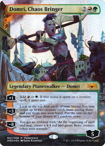 Domri, Chaos Bringer - Mythic Edition: Ravnica Allegiance (MED2) #RA7 - Mythic Rare Magic: The Gathering Trading Card