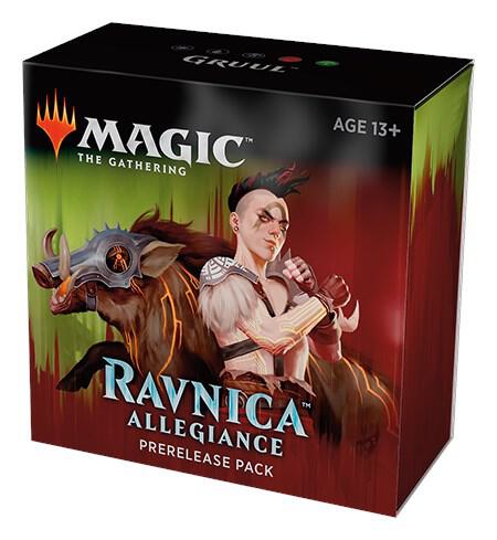 Ravnica Allegiance - Prerelease Pack [Gruul] - Ravnica Allegiance Magic: The Gathering trading card