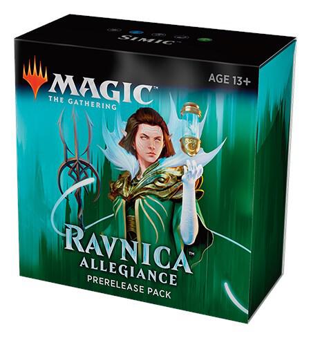 Ravnica Allegiance - Prerelease Pack [Simic] - Ravnica Allegiance Magic: The Gathering trading card