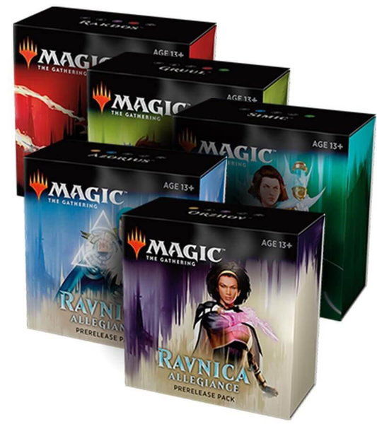 Ravnica Allegiance - Prerelease Pack [Set of 5] - Ravnica Allegiance Magic: The Gathering trading card