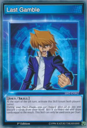 Last Gamble trading card from Speed Duel Decks: Duelists of Tomorrow Last Gamble - Speed Duel Decks: Duelists of Tomorrow YuGiOh trading card
