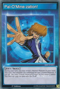 Pal-O'Mine-zation! - Speed Duel Decks: Duelists of Tomorrow (SS02) #SS02-ENBS3 - Common / Short Print YuGiOh Trading Card