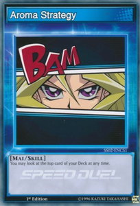 Aroma Strategy - Speed Duel Decks: Duelists of Tomorrow (SS02) #SS02-ENCS1 - Common / Short Print YuGiOh Trading Card