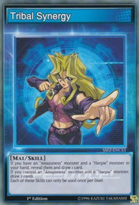 Tribal Synergy - Speed Duel Decks: Duelists of Tomorrow (SS02) #SS02-ENCS3 - Common / Short Print YuGiOh Trading Card