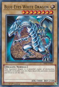 Blue-Eyes White Dragon - Speed Duel Decks: Duelists of Tomorrow (SS02) #SS02-ENA01 - Common / Short Print YuGiOh Trading Card