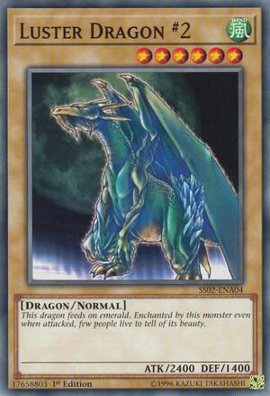 Luster Dragon #2 trading card from Speed Duel Decks: Duelists of Tomorrow Luster Dragon #2 - Speed Duel Decks: Duelists of Tomorrow YuGiOh trading card