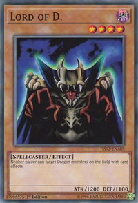 Lord of D. - Speed Duel Decks: Duelists of Tomorrow (SS02) #SS02-ENA05 - Common / Short Print YuGiOh Trading Card
