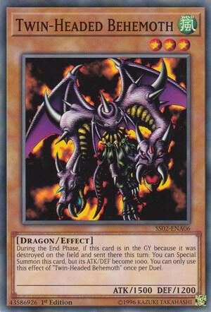 Twin-Headed Behemoth - Speed Duel Decks: Duelists of Tomorrow YuGiOh trading card