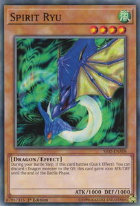 Spirit Ryu - Speed Duel Decks: Duelists of Tomorrow (SS02) #SS02-ENA08 - Common / Short Print YuGiOh Trading Card